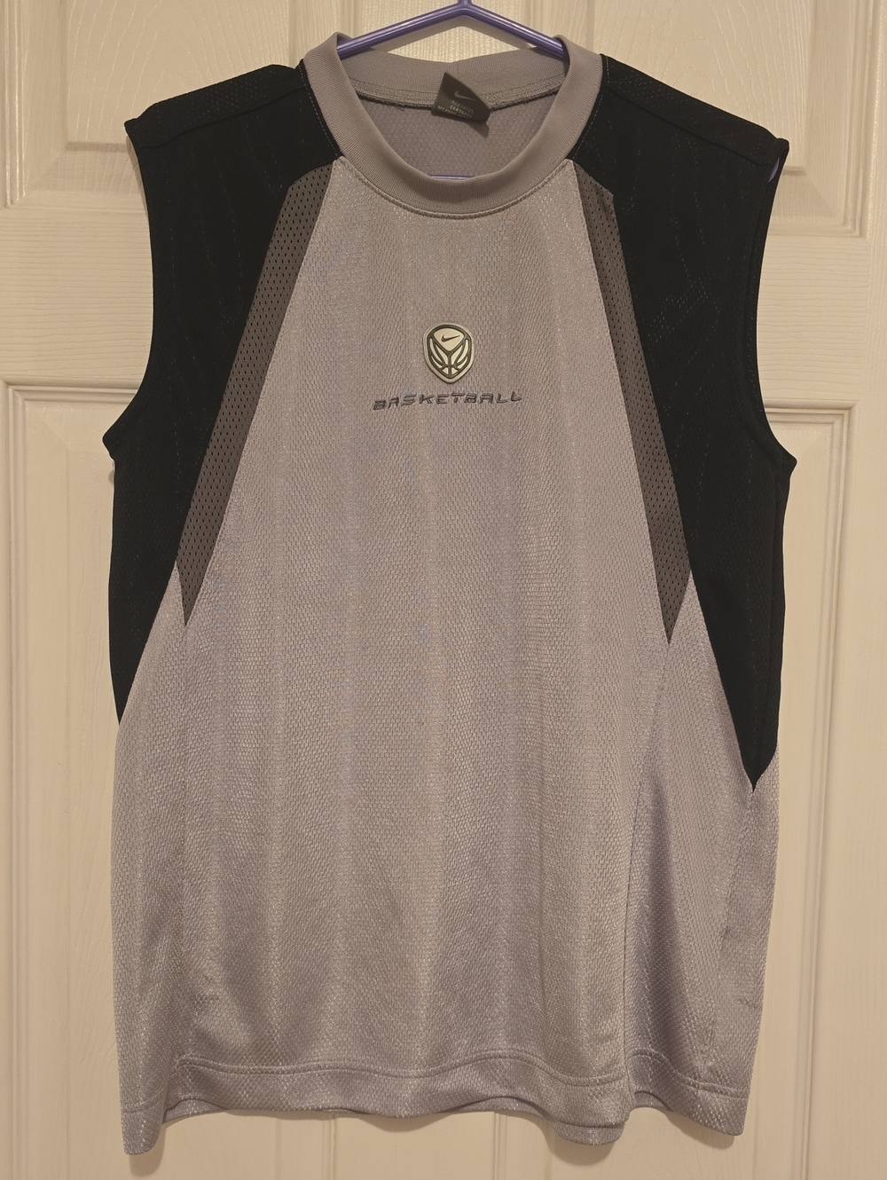 Nike Light Gray Athletic Tank Top